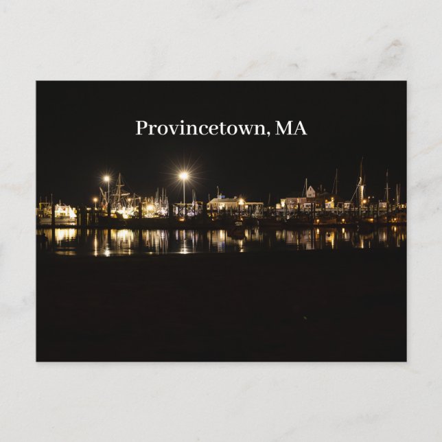 Postal Postcard de Provincetown (Anverso)