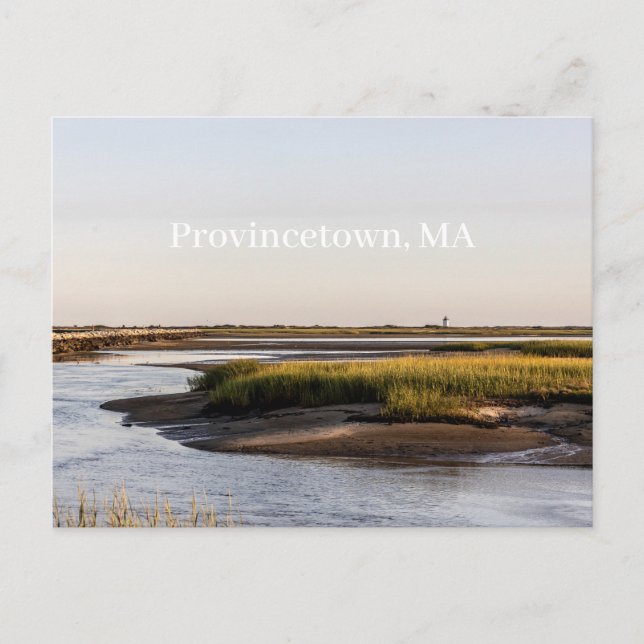 Postal Postcard de Provincetown (Anverso)