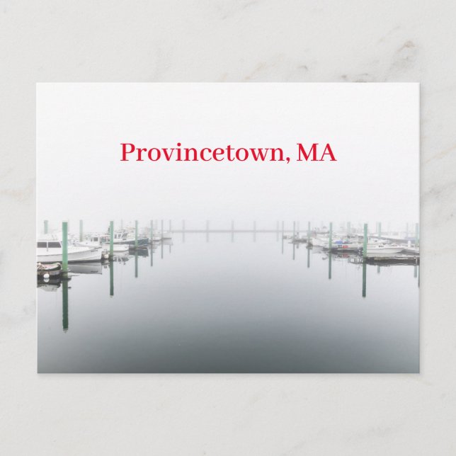 Postal Postcard de Provincetown (Anverso)