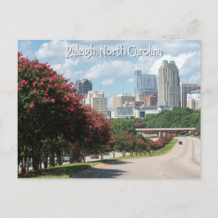 Postal Postcard de Raleigh, Carolina del Norte