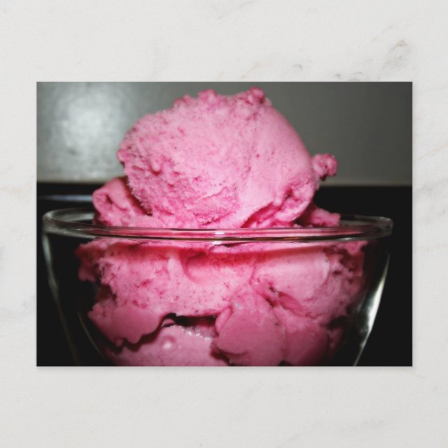 Postal Postcard de Raspberry Sherbet (Anverso)