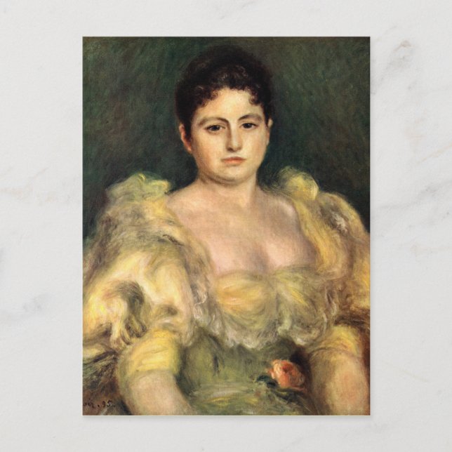 Postal Postcard de Renoir Bella Artes (Anverso)