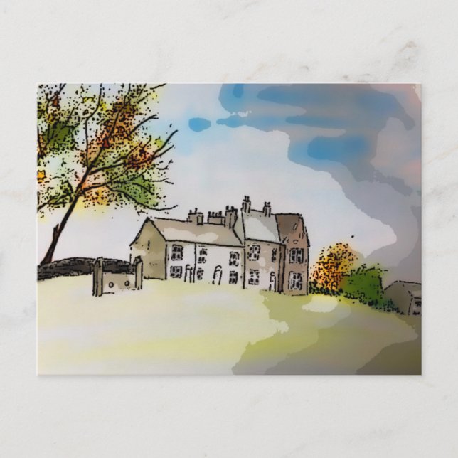 Postal Postcard de Rivington Village (Anverso)