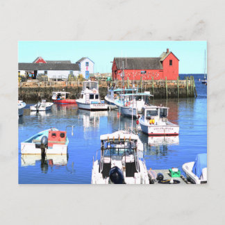 Postal Postcard de Rockport Massachuetts