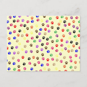 Postal Postcard de rutas