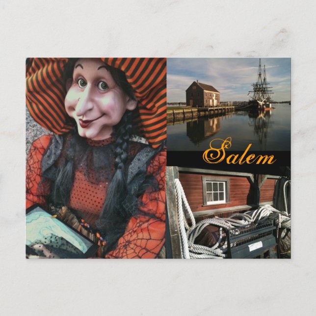 Postal Postcard de Salem (Anverso)