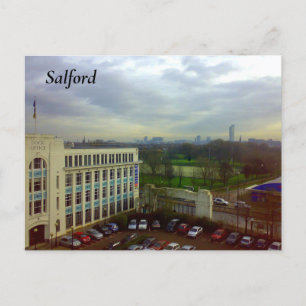 Postal Postcard de Salford Dock Office