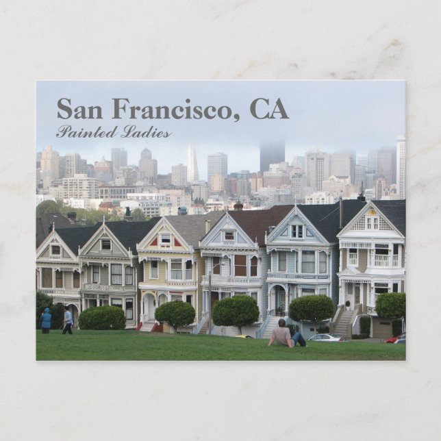Postal ¡Postcard de San Francisco! (Anverso)