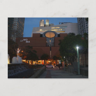 Postal Postcard de San Francisco MOMA