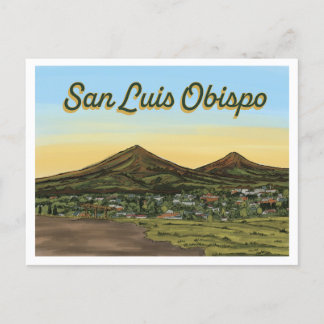 Postal Postcard de San Luis Obispo California