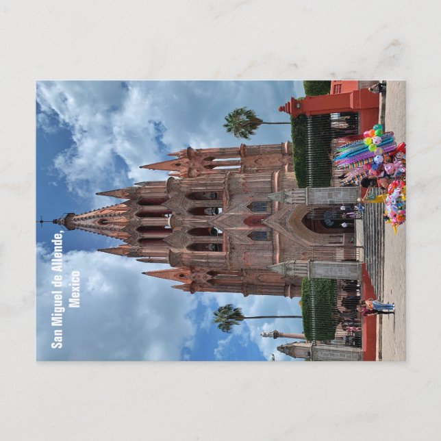 Postal Postcard de San Miguel de Allende (Anverso)