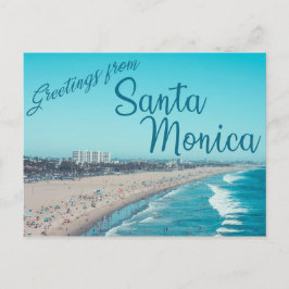 Postal Postcard de Santa Mónica