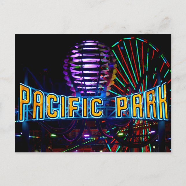 Postal Postcard de Santa Mónica (Anverso)