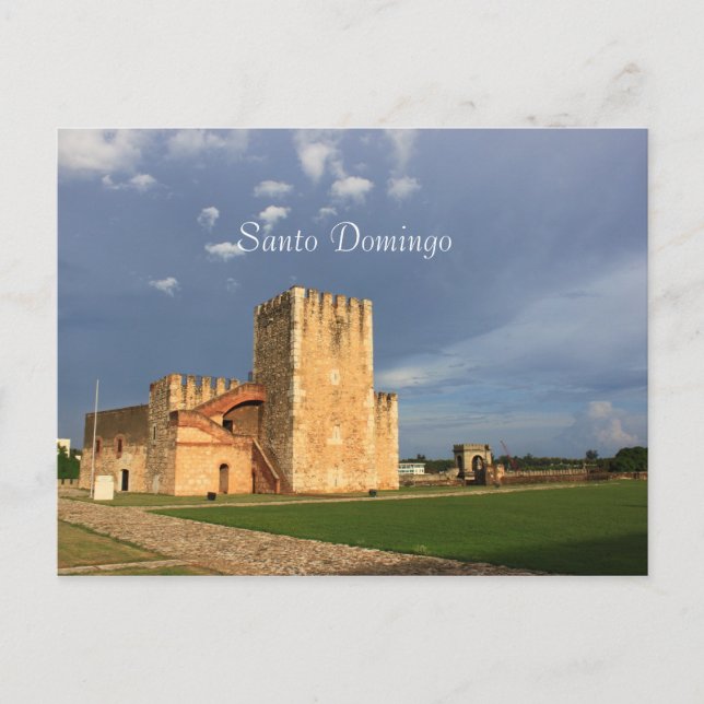 Postal PostCard de Santo Domingo (Anverso)