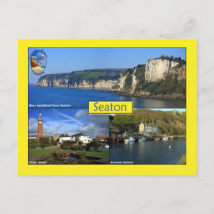 Postal Postcard de Seaton