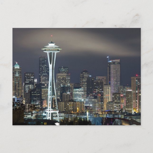 Postal Postcard de Seattle (Anverso)