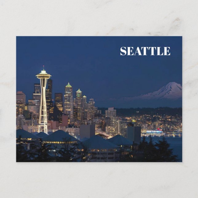 Postal Postcard de Seattle (Anverso)
