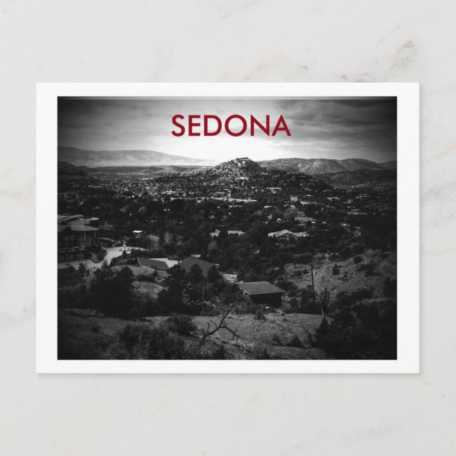 Postal Postcard de sedona, arizona (Anverso)
