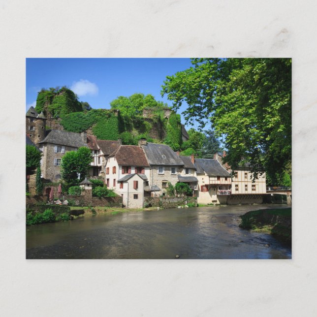 Postal Postcard de Segur-le-Chateau en Francia (Anverso)