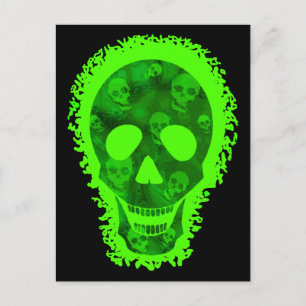 Postal Postcard de Skull Specters Big Skull