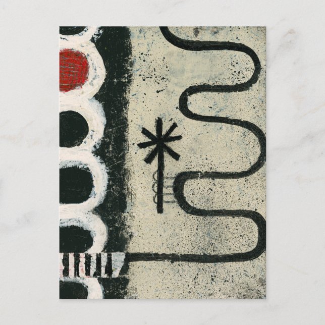 Postal Postcard de Slalom (Anverso)