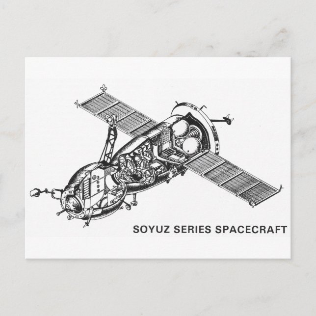 Postal Postcard de Soyuz (Anverso)