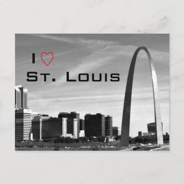 Postal Postcard de St. Louis (Anverso)
