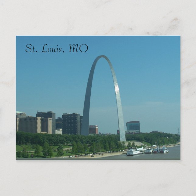 Postal Postcard de St. Louis (Anverso)