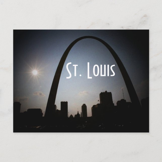 Postal Postcard de St. Louis (Anverso)