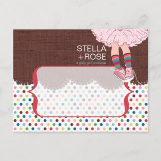 Postal Postcard de Stella Hair Bow