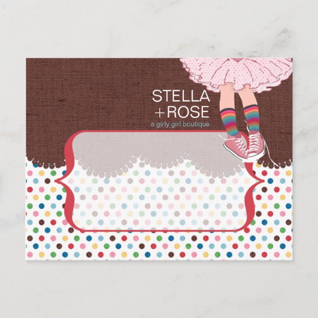 Postal Postcard de Stella Hair Bow (Anverso)
