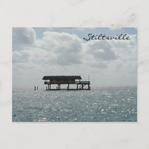 Postal Postcard de Stiltsville