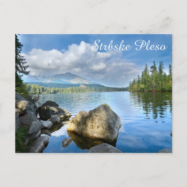 Postal Postcard de Strbske Pleso (Anverso)