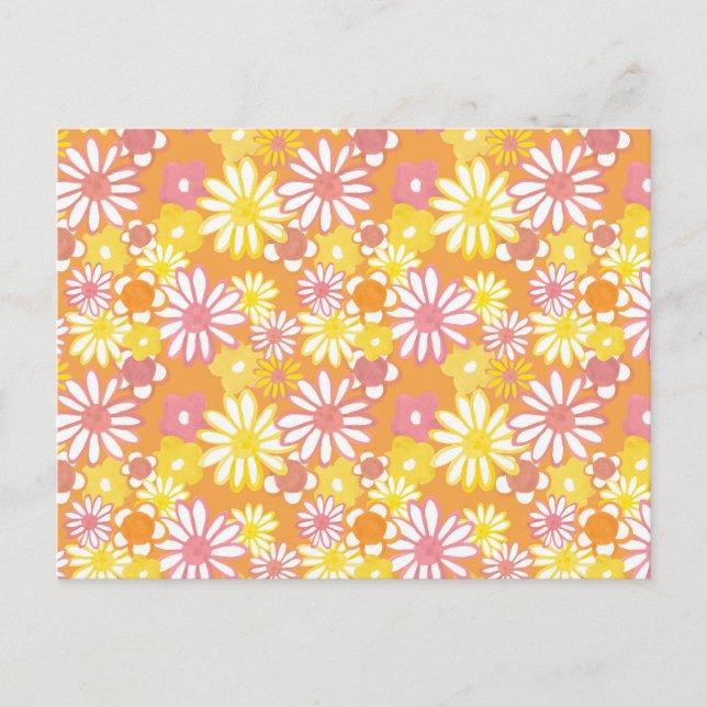 Postal Postcard de Summer Daisies (Anverso)