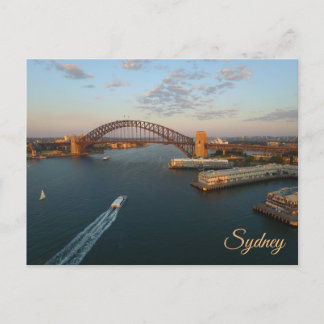 Postal Postcard de Sydney - Foto aérea del puerto de Sydn