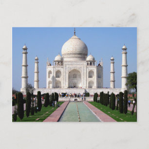 Postal Postcard de Taj Mahal