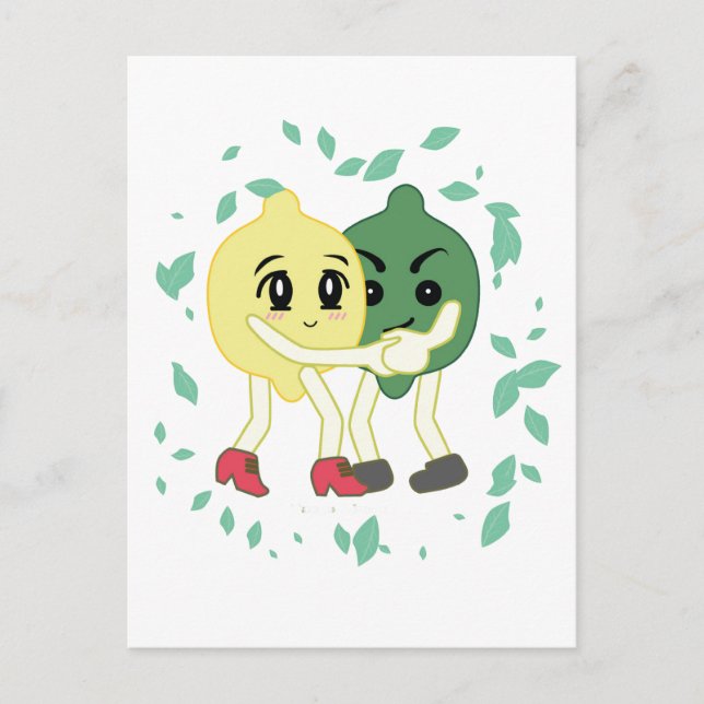 Postal Postcard de Tango Limon (Anverso)