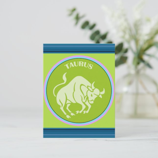 Postal Postcard de Taurus (Anverso de pie)