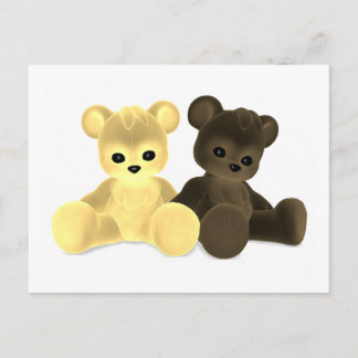 Postal Postcard de Teddy Bearz