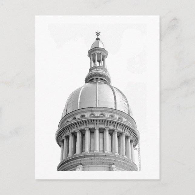 Postal Postcard de Trenton Capitol Dome (Anverso)