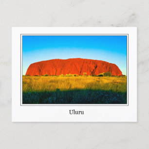 Postal Postcard de Uluru