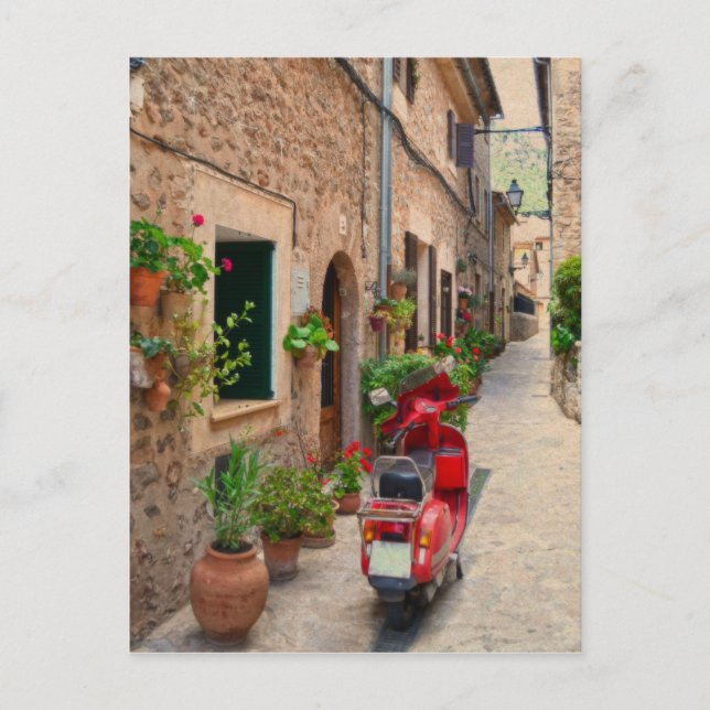 Postal Postcard de Valldemossa (Anverso)