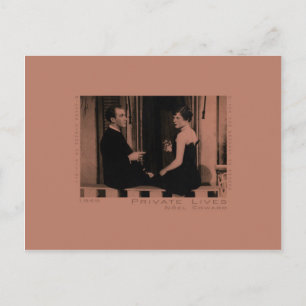 Postal Postcard de vida privada