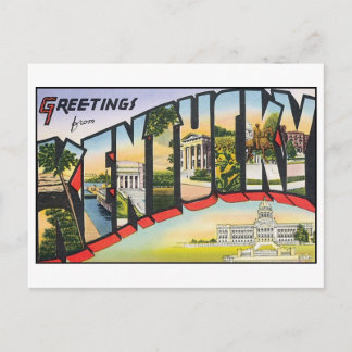 Postal Postcard de Vintage Kentucky