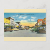 Postcard de Vintage Springdale Arkansas