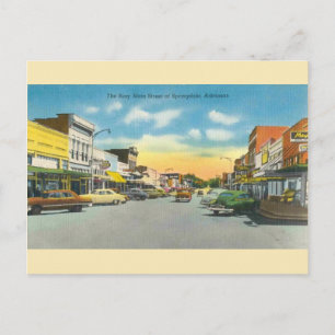 Postal Postcard de Vintage Springdale Arkansas