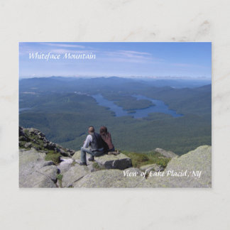 Postal Postcard de Whiteface Mountain/Lake Placid