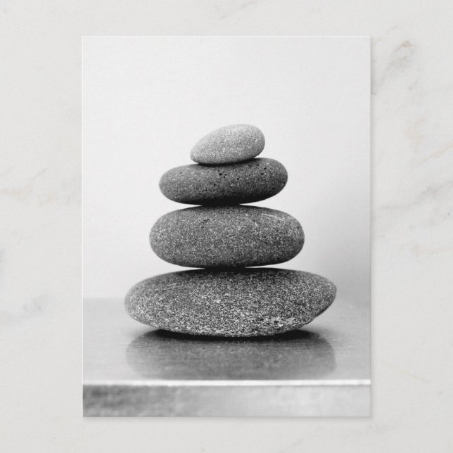 Postal Postcard de Zen Pebbles (Anverso)