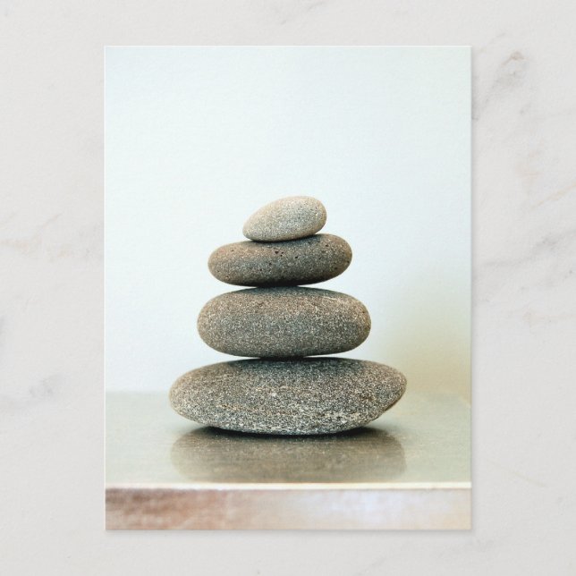 Postal Postcard de Zen Pebbles (Anverso)
