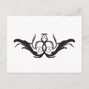 Postal Postcard decorativo